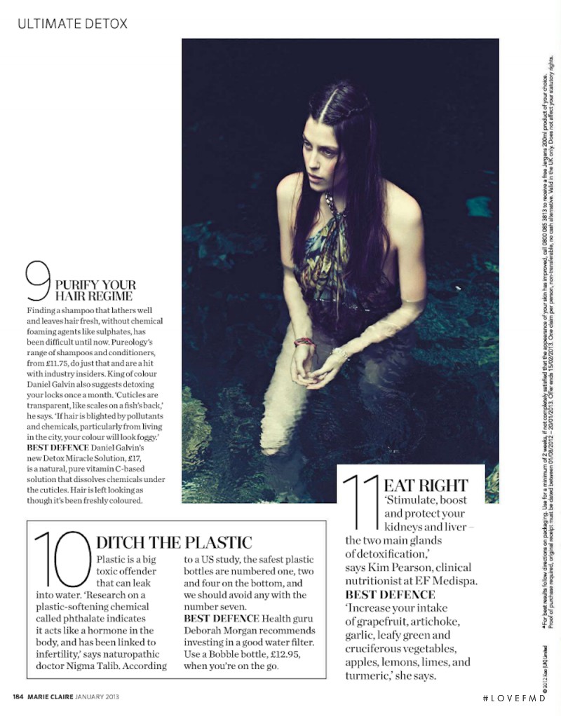 Liraz Dror featured in Beauty, January 2013