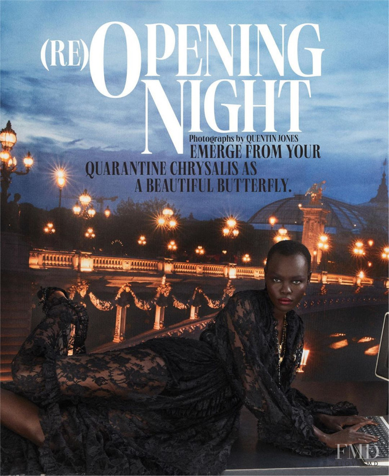 Grace Bol featured in (Re) Opening Night, September 2020