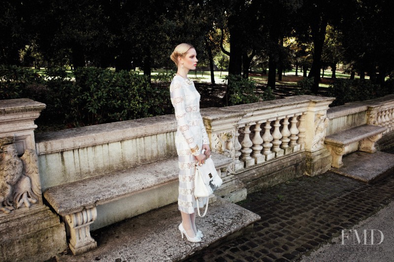 Ilvie Wittek featured in Pizzo, Pelle, Pvc, February 2011