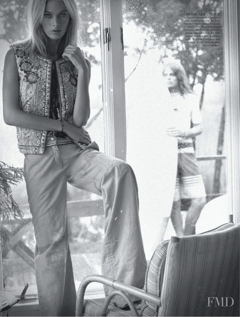 Carolyn Murphy featured in Sweet Carolyn, January 2013