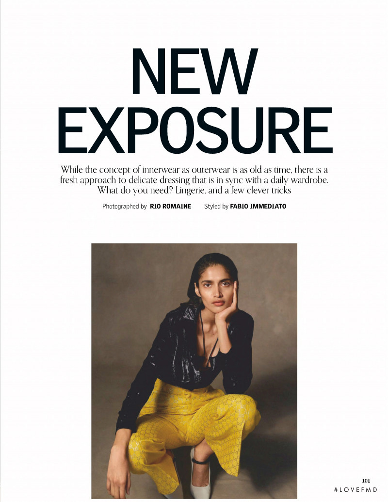 Aishwarya Gupta featured in New Exposure, August 2020