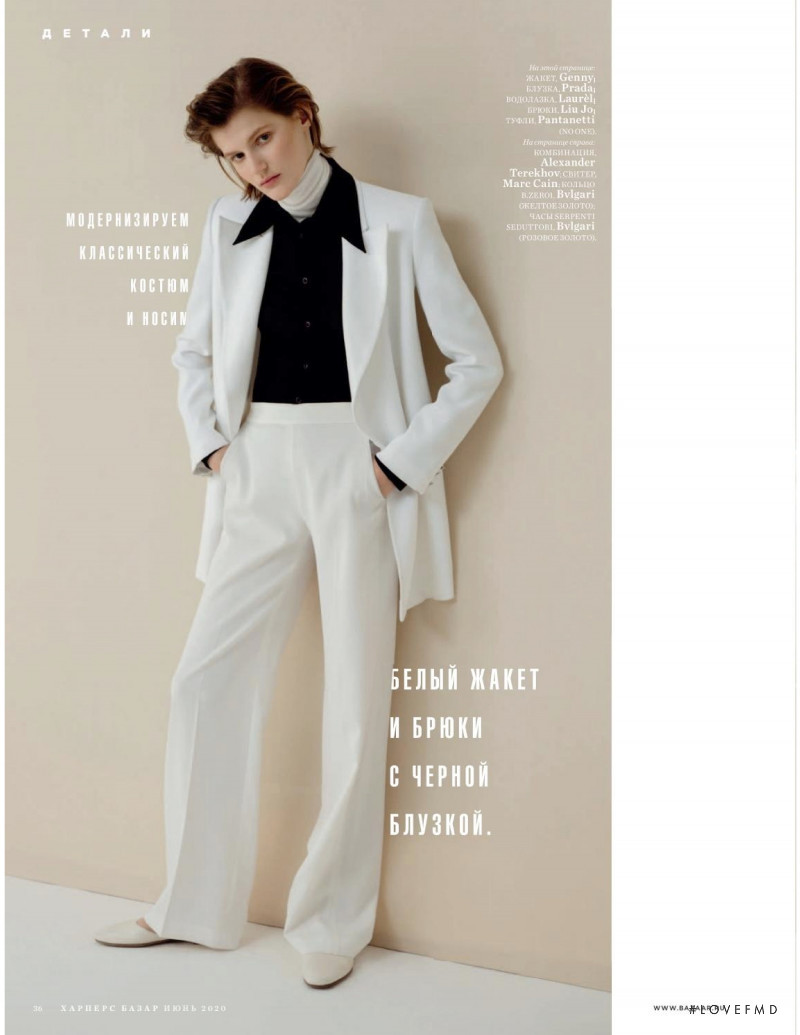 Ireen Tabolova featured in Moda, June 2020
