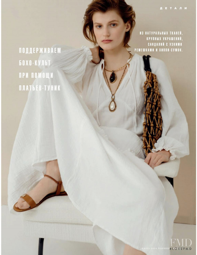 Ireen Tabolova featured in Moda, June 2020