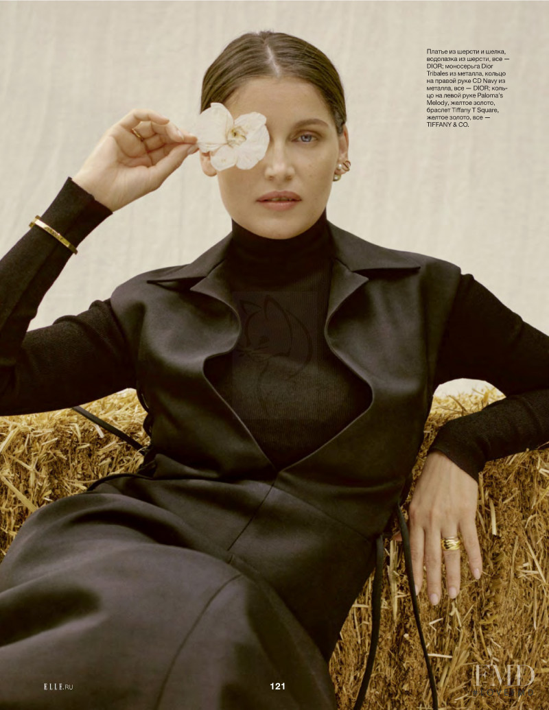 Laetitia Casta featured in Poppy and rose hybrid, September 2020