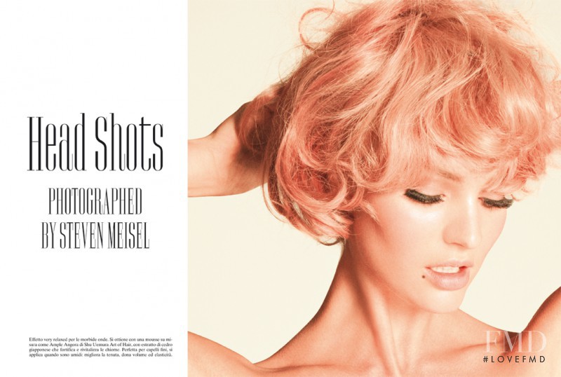 Candice Swanepoel featured in Head Shots, February 2011