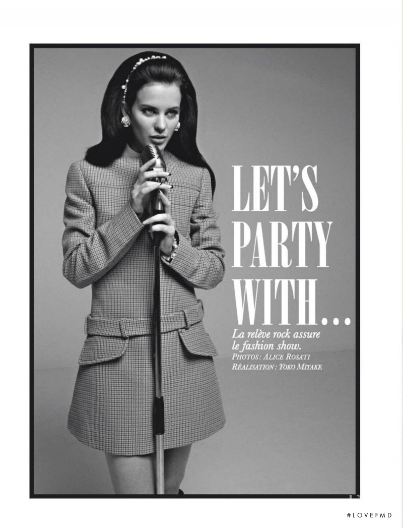 Ellinore Erichsen featured in Let\'s Party With, January 2013