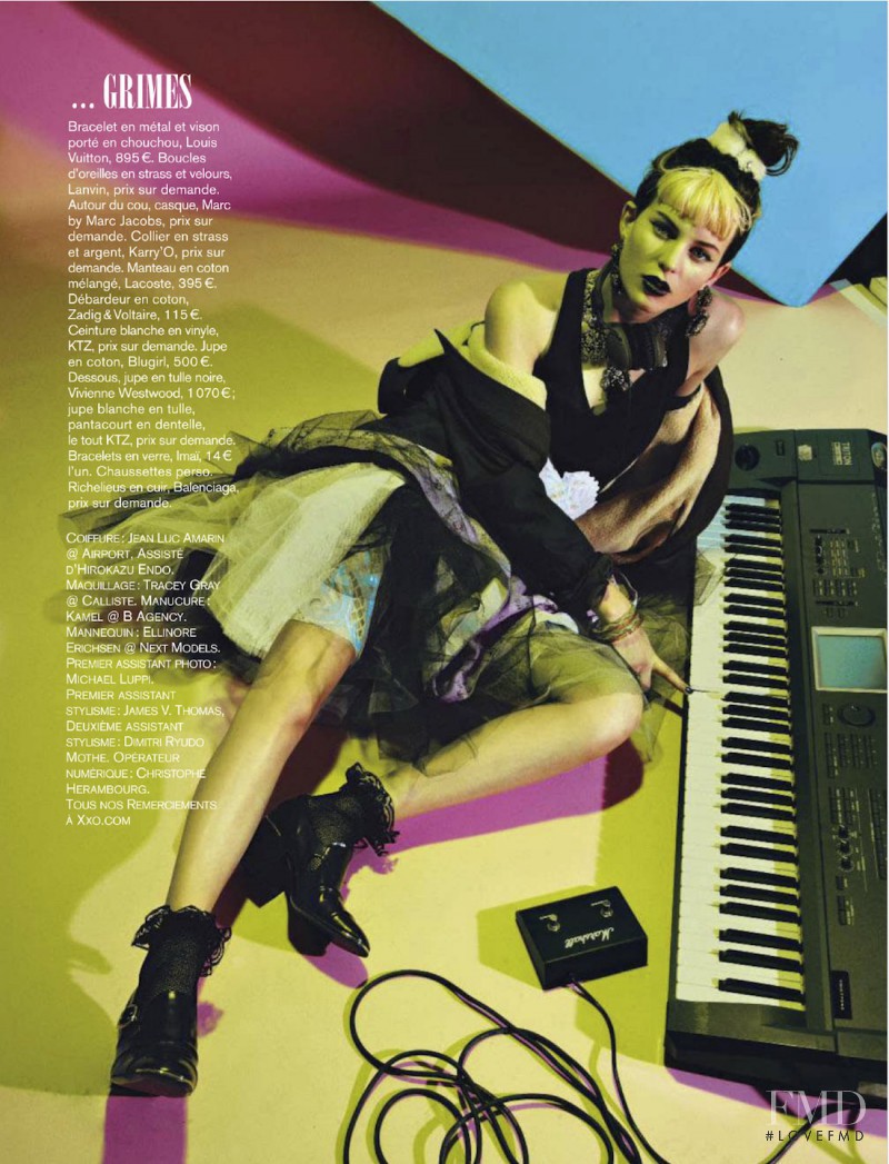 Ellinore Erichsen featured in Let\'s Party With, January 2013