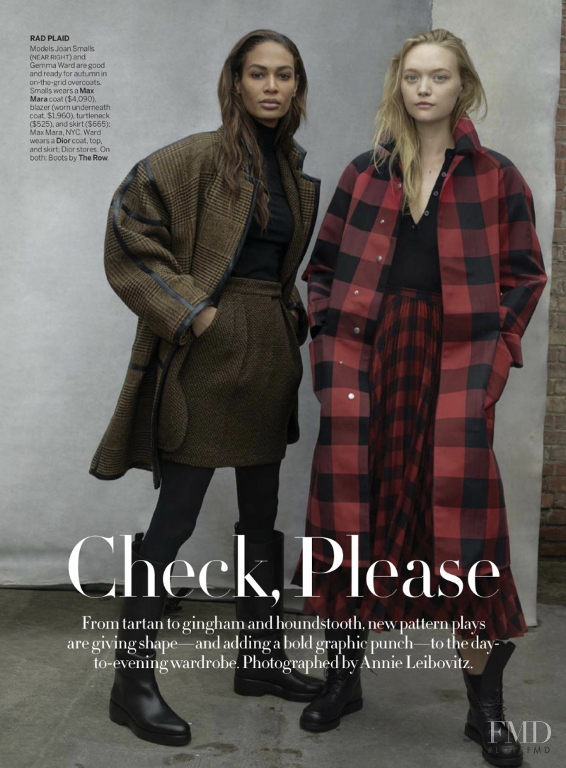 Gemma Ward featured in Check, Please, August 2019