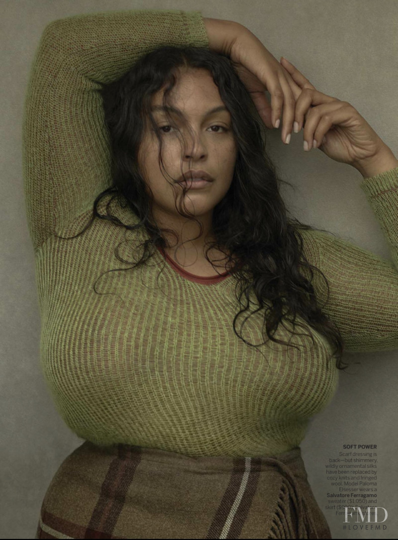 Paloma Elsesser featured in Check, Please, August 2019