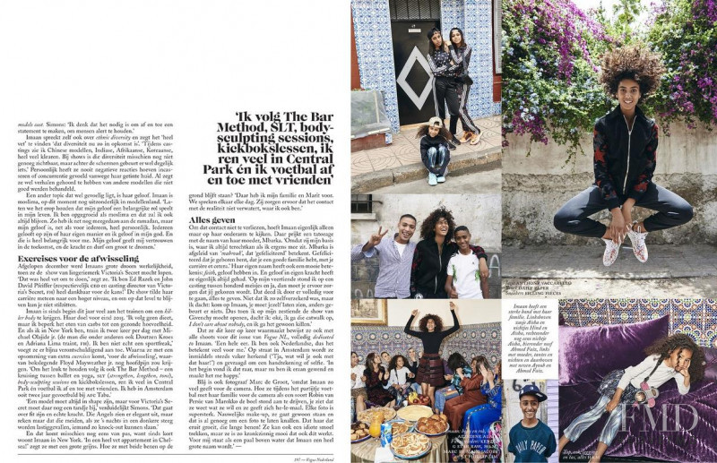 Imaan Hammam featured in Imaan Hammam, September 2015