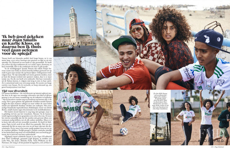 Imaan Hammam featured in Imaan Hammam, September 2015