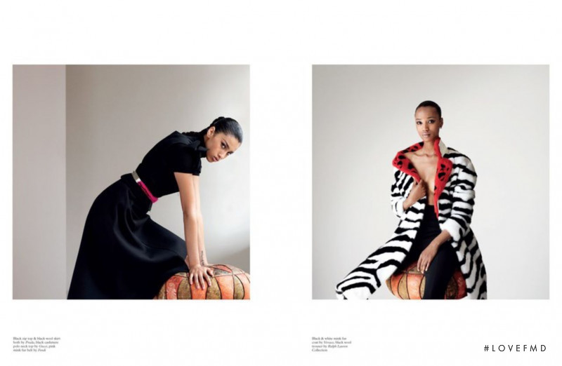 Nadja Giramata featured in Wetherell, September 2013