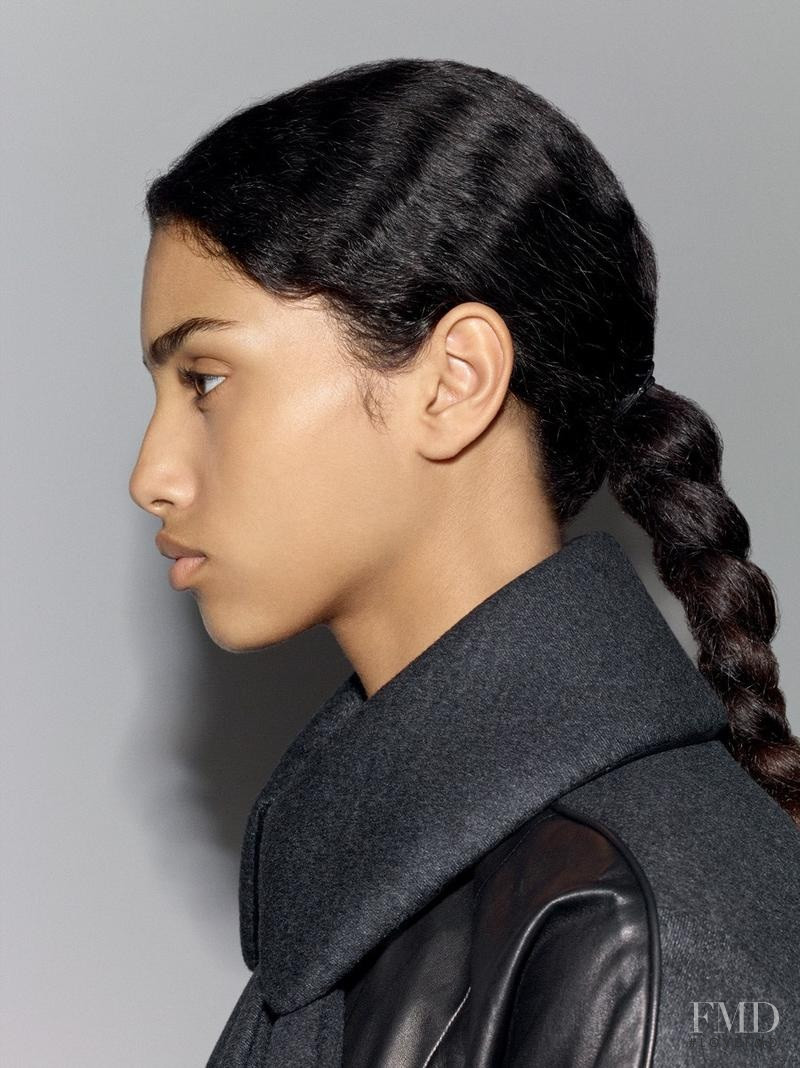 Imaan Hammam featured in Great Coats, September 2014