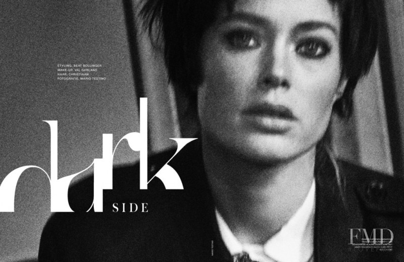 Doutzen Kroes featured in Dark Side, April 2017