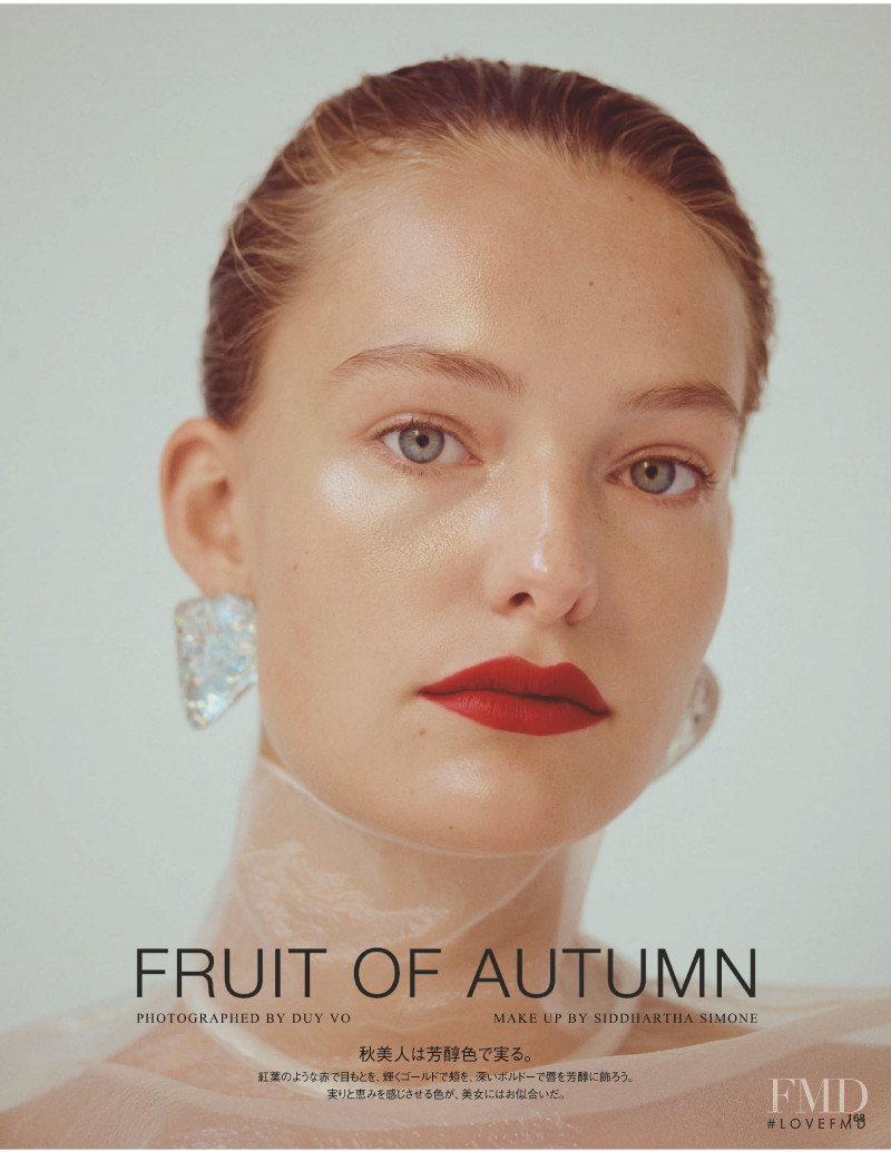 Sara Van Der Hoek featured in Fruit Of Autumn, November 2020