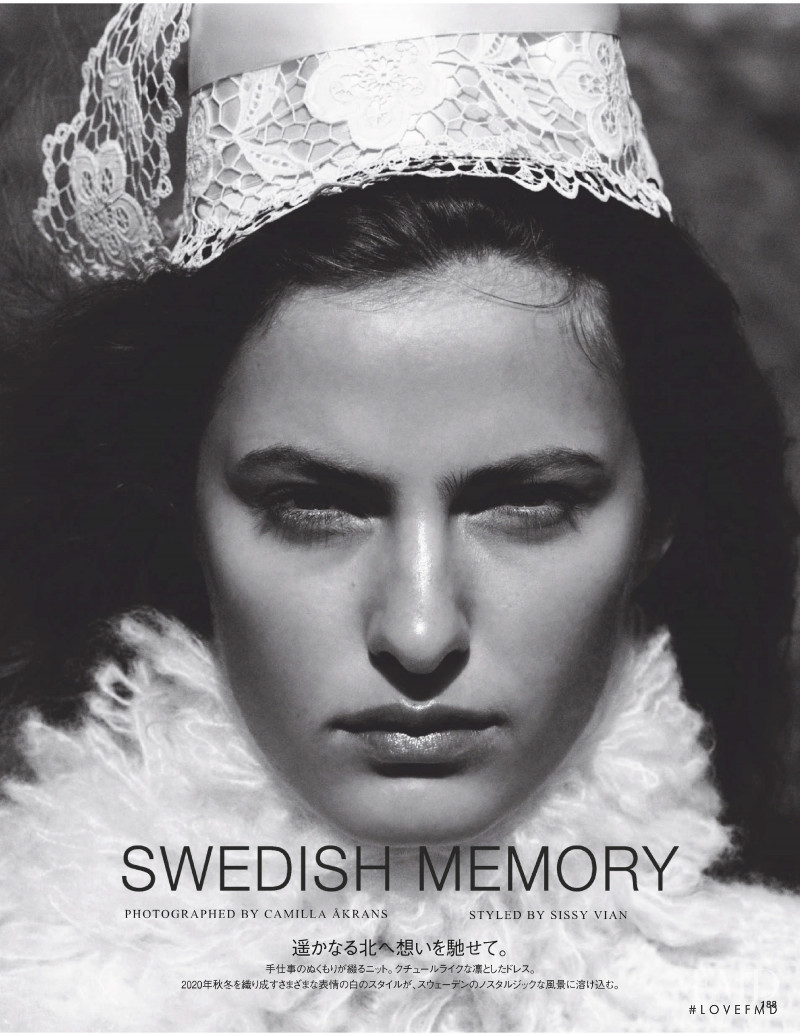 Felice Noordhoff featured in Swedish Memory, November 2020