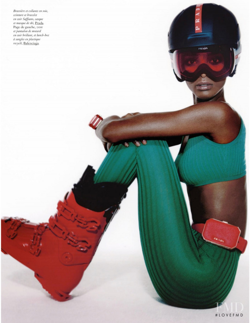 Malika Louback featured in En Piste!, October 2020