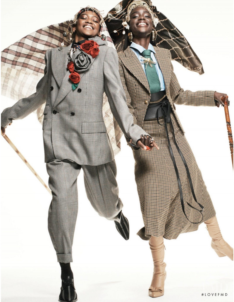 Maty Fall Diba featured in The queens of chic, October 2020