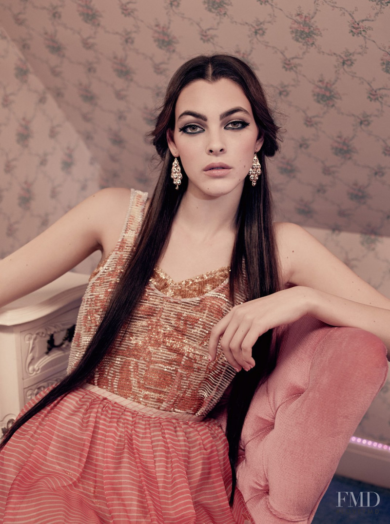 Vittoria Ceretti featured in Pink Lady, February 2016