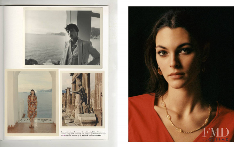 Vittoria Ceretti featured in L\'Ultima Isola, February 2020