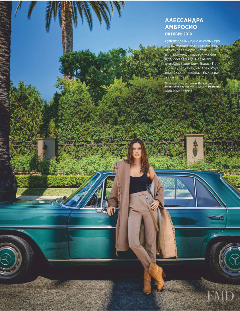 Alessandra Ambrosio featured in Muses, October 2020