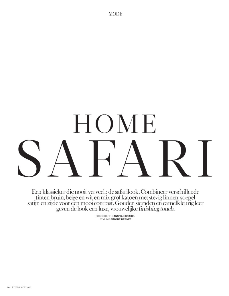 Home Safari, June 2020