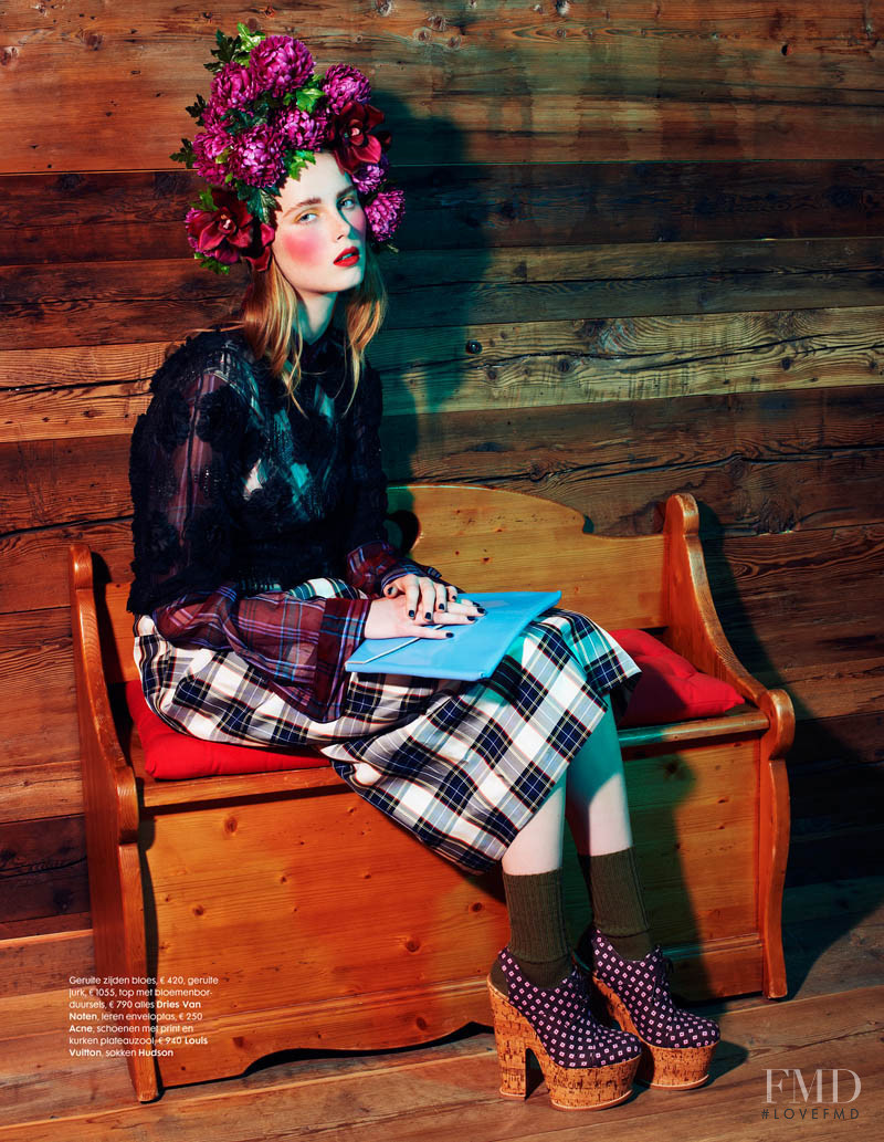 Rianne Van Rompaey featured in Liebe Auf Den Ersten Blick, February 2013