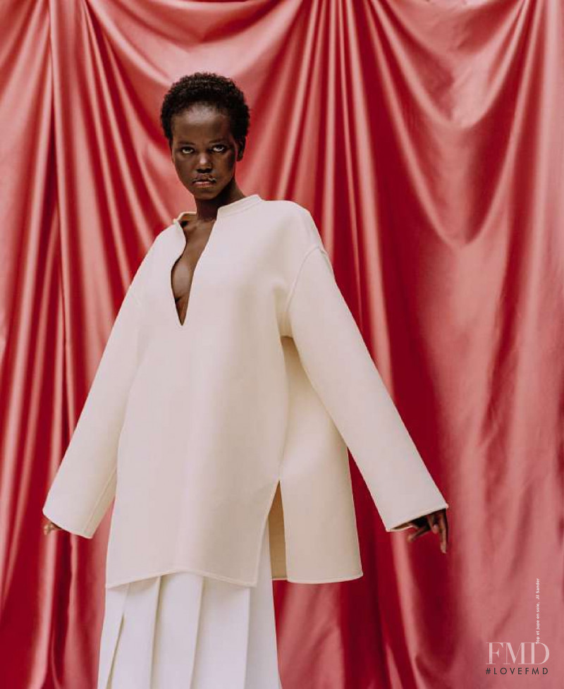 Adut Akech Bior featured in Modèle Original, February 2019