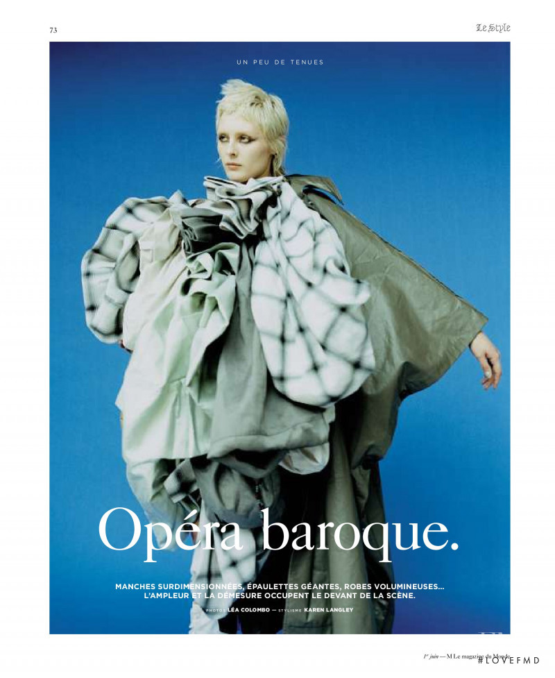 Florence Hutchings featured in Opéra Baroque, June 2019