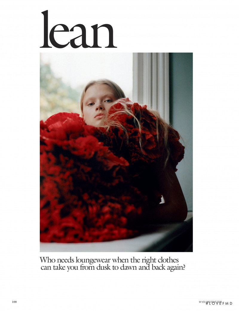 Evie Harris featured in Back/Lean, December 2019