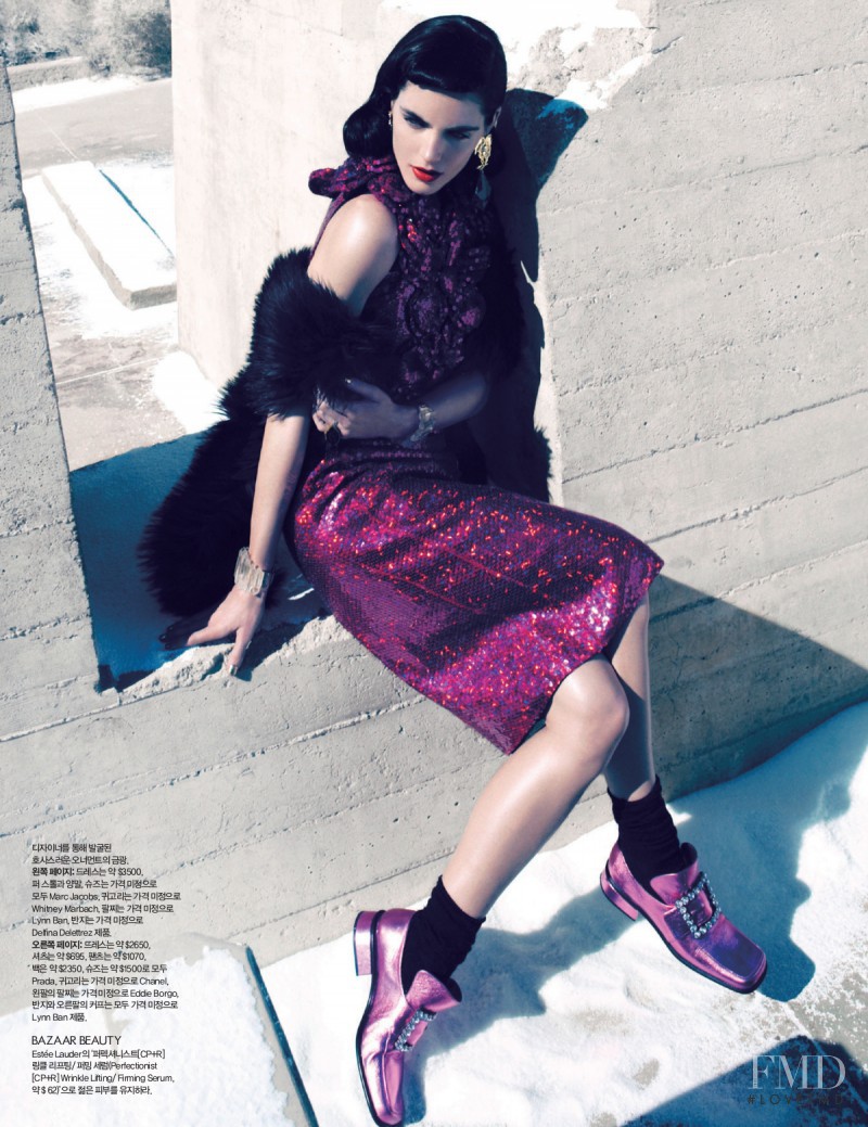 Hilary Rhoda featured in The Best Of What\'s New, December 2012