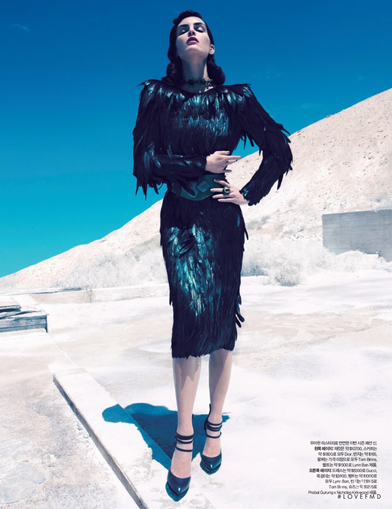 Hilary Rhoda featured in The Best Of What\'s New, December 2012