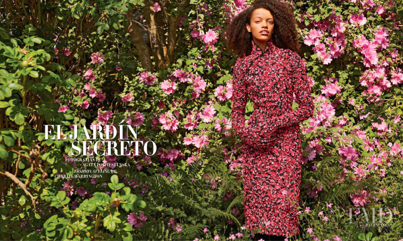 Kukua Williams featured in El Jardin Secreto, October 2020