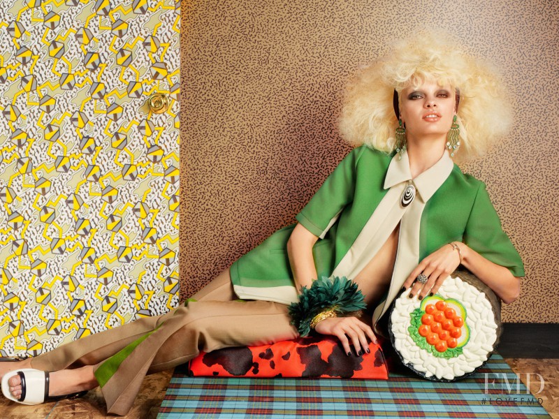 Stef van der Laan featured in Material Girl, September 2012