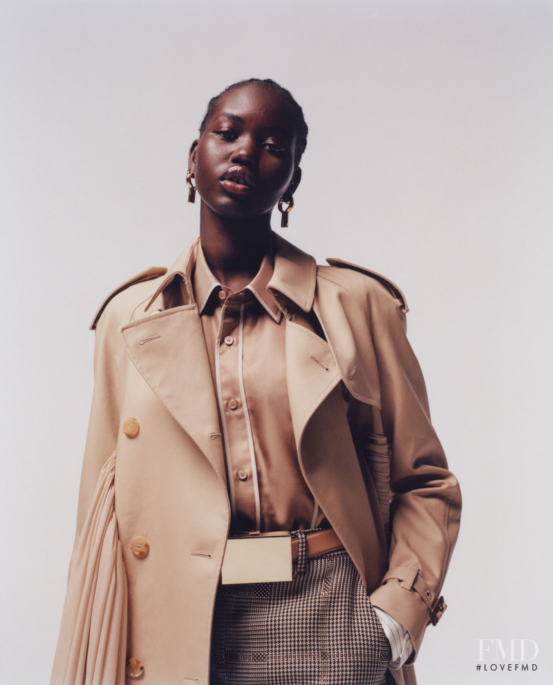 Adut Akech Bior featured in Trailblazer, Mentor, Provocateur: How Naomi Campbell Changed Modeling Forever, November 2020