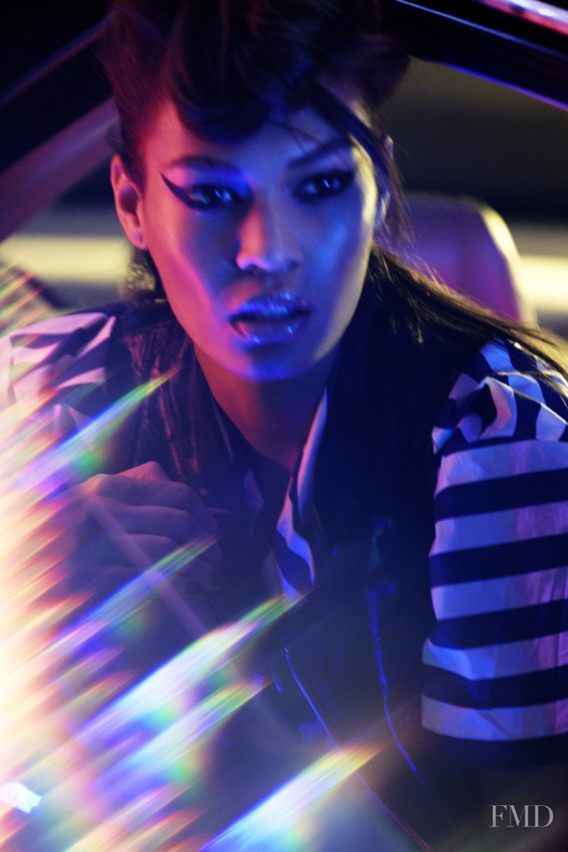 Joan Smalls featured in Mean Streets, March 2011