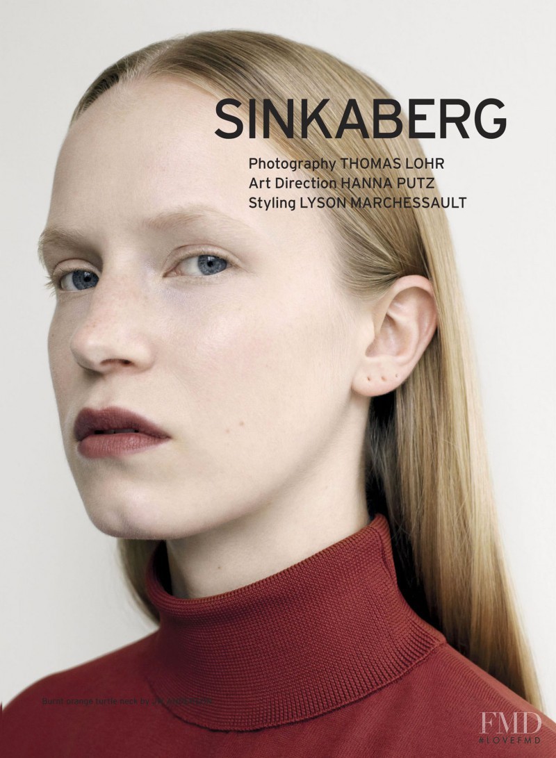 Jenny Sinkaberg featured in Sinkaberg, December 2012
