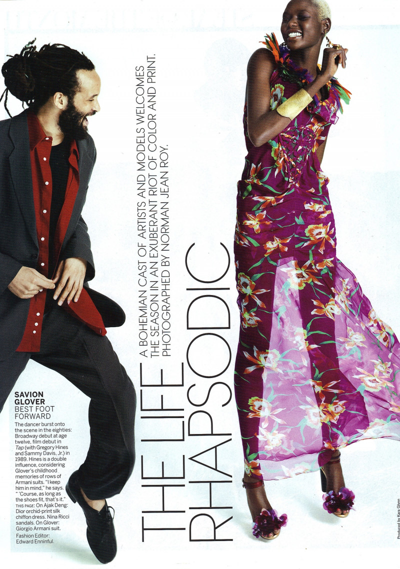 Ajak Deng featured in The Life Rhapsodic, March 2011