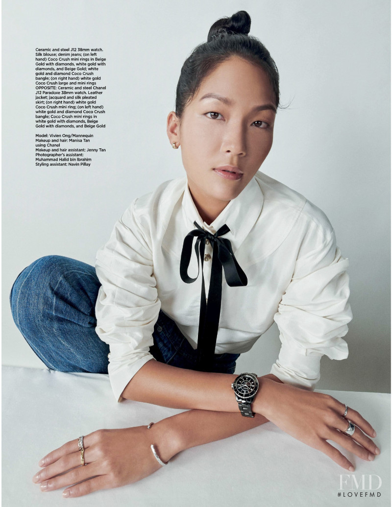 Vivien Ong featured in Chic O\'Clock, September 2020