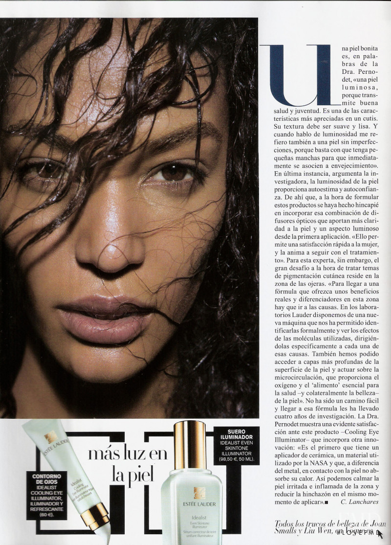 Joan Smalls featured in Sobre la belleza, September 2011