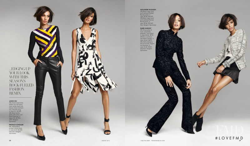 Joan Smalls featured in It\'s time to think about, August 2013
