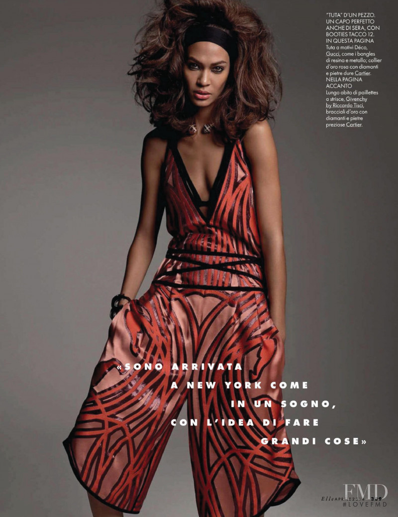 Joan Smalls featured in J O Am, April 2014