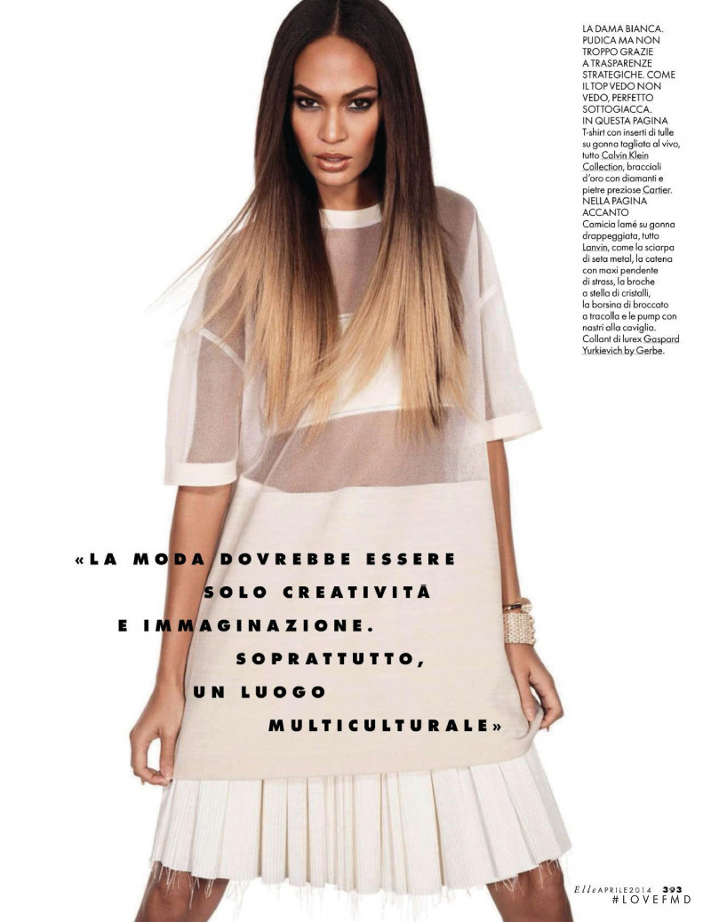 Joan Smalls featured in J O Am, April 2014