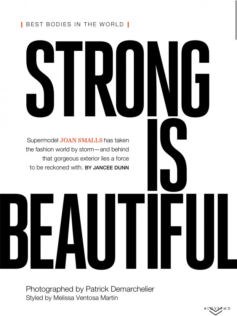 Strong is Beautiful, October 2014