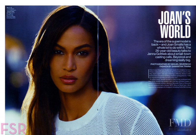 Joan Smalls featured in Joan\'s World, May 2015