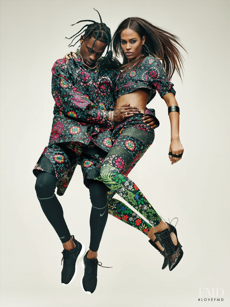 Joan Smalls featured in NikeLab’s Cool New Designer Collaborations, April 2016