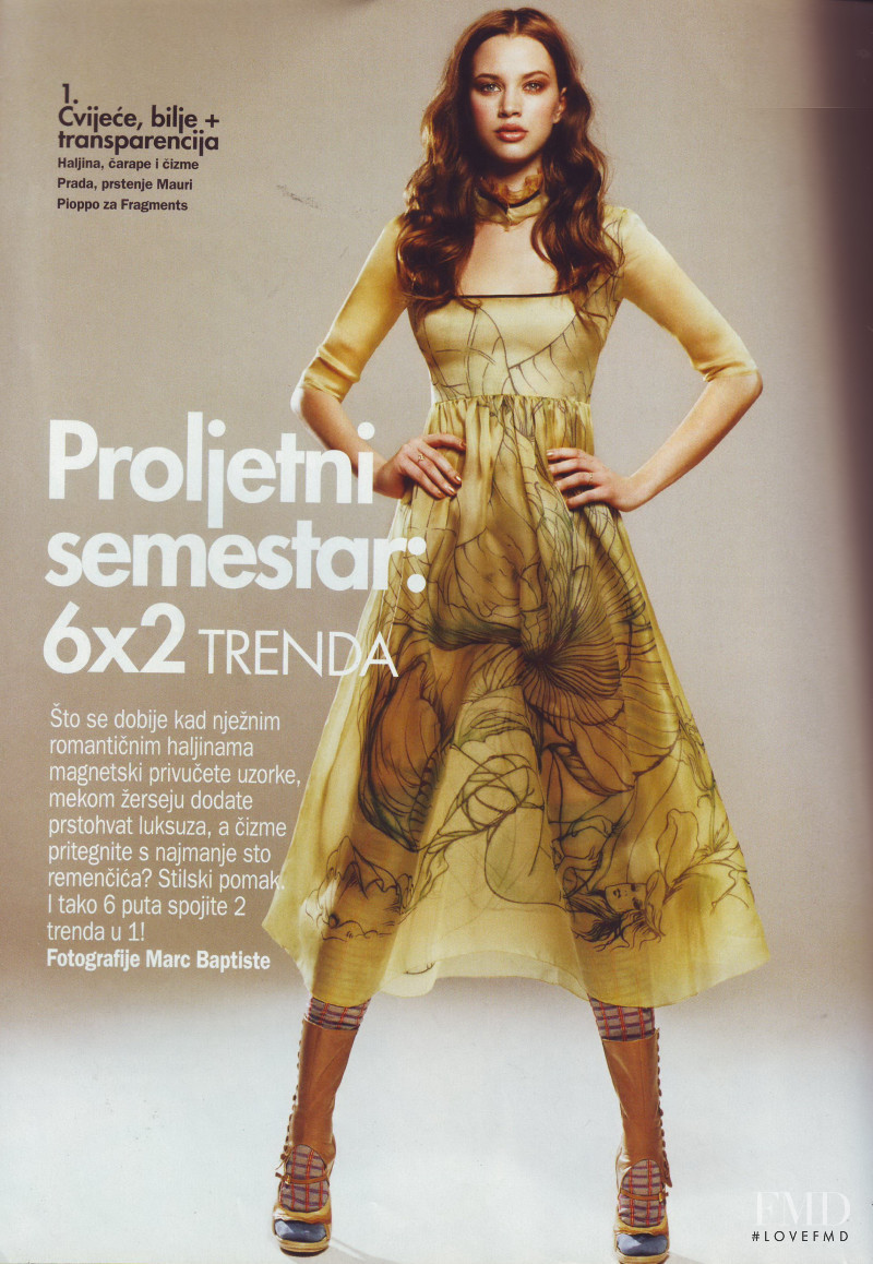 Joan Smalls featured in Proljetni semestar, May 2008