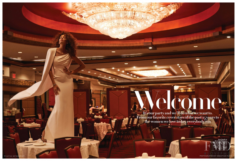 Joan Smalls featured in Welcome, September 2019