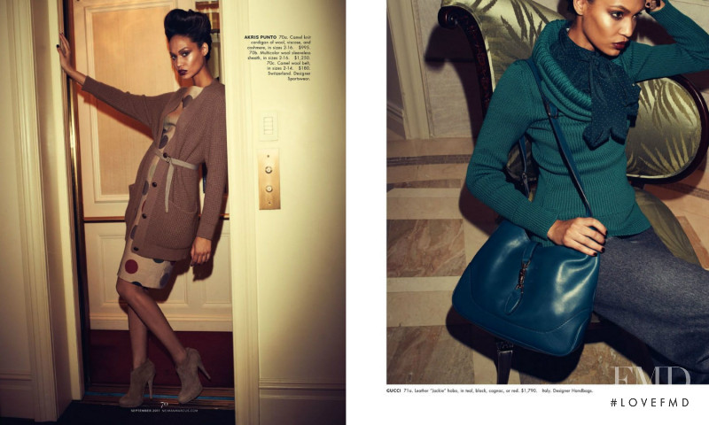 Joan Smalls featured in The Modern Lady, August 2011