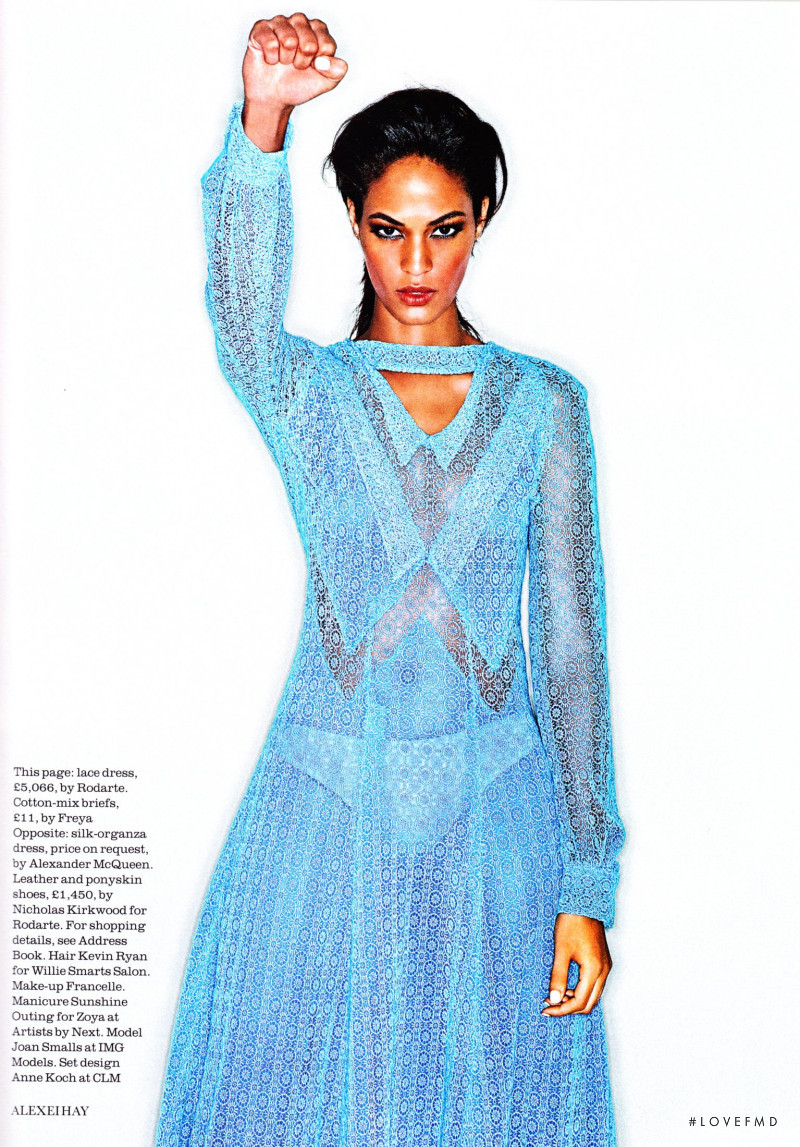 Joan Smalls featured in Female of The Species, October 2011